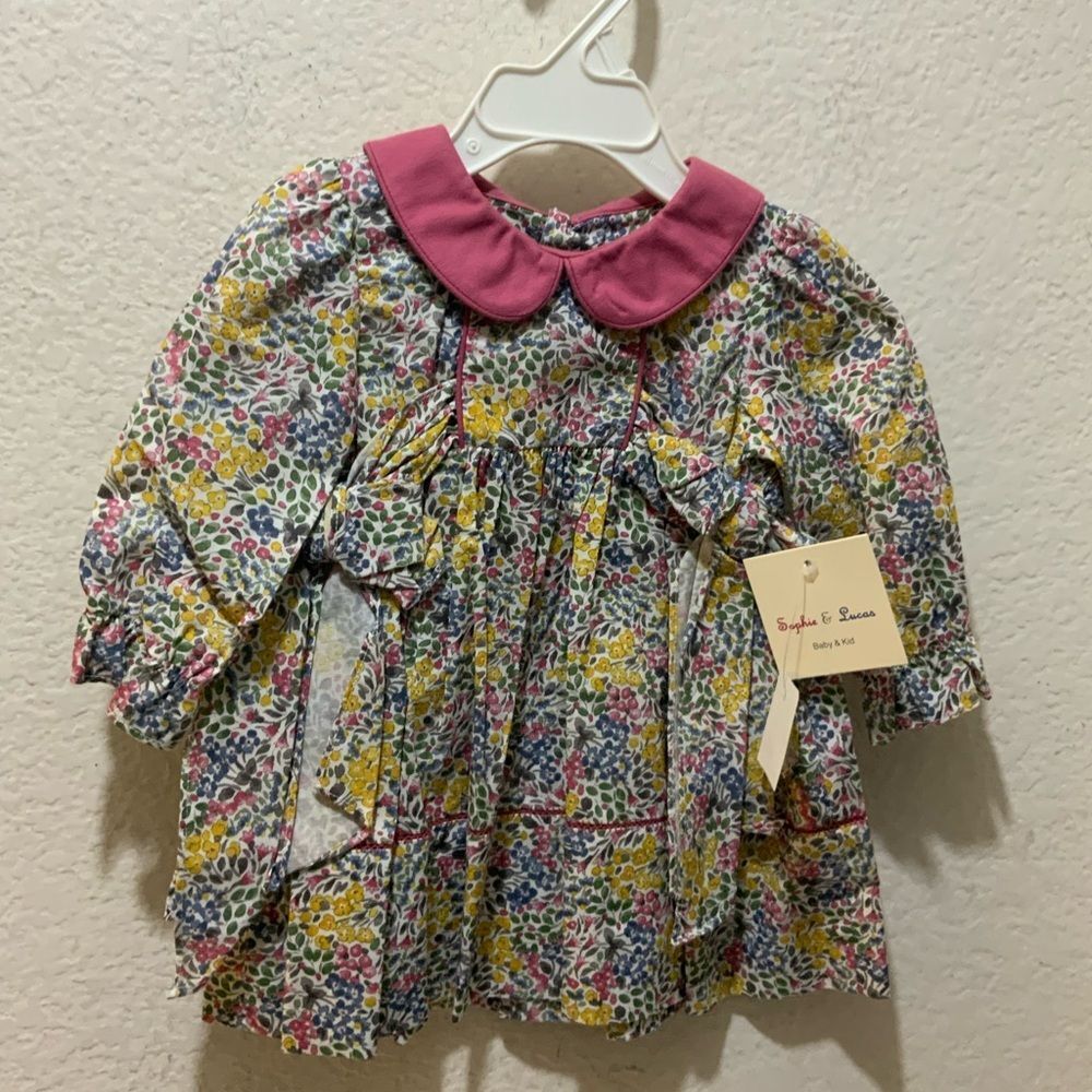 Sophie & Lucas Dress with Bloomers  NWT